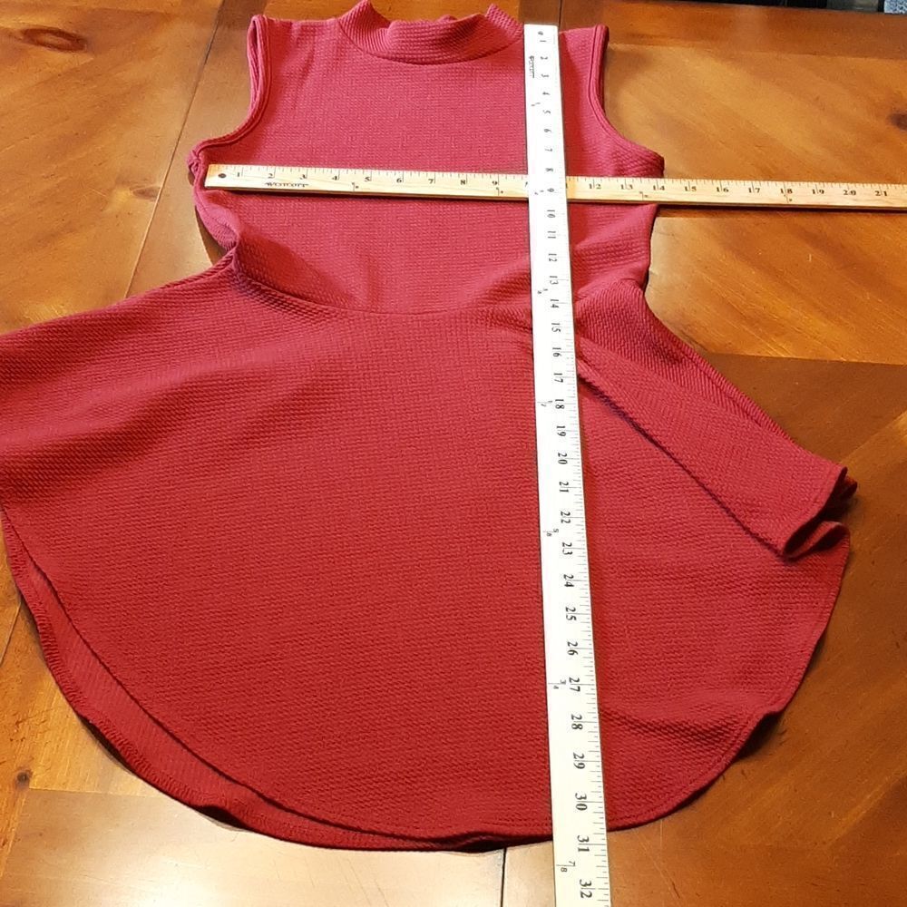 Say Anything Red Mini Dress - Picture 6 of 6